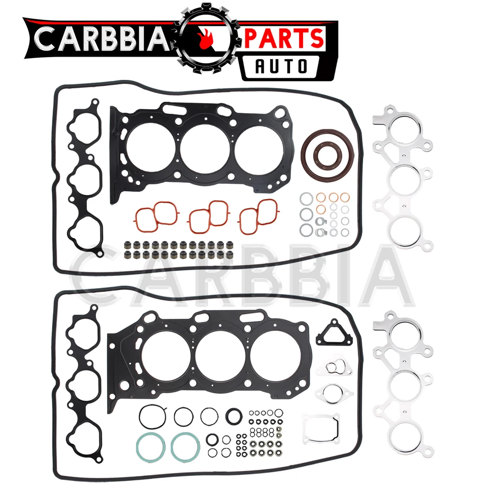 Juego de culata MLS para Lexus Toyota Avalon Camry 2005-2015 3,5 L V6 DOHC 24v Foto 1 de 4