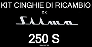 KIT CINGHIE DI RICAMBIO 2 x PROIETTORE SUPER 8 mm SILMA 250 S ★ - Foto 1 di 1
