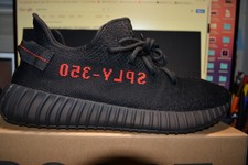 ADIDAS YEEZY BOOST 350 v2 9 K INFANT BLACK RED BRED BB 6372