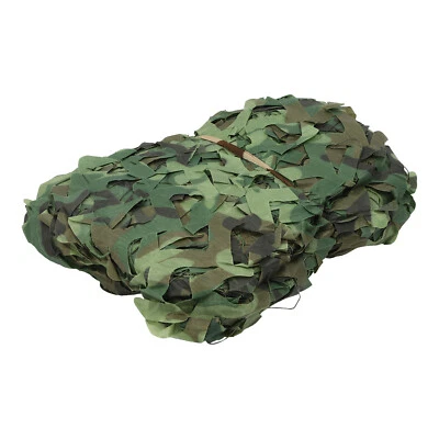 Camouflage Net Army Nets Shade Mesh Hunting Car Outdoor Camping Sun Shelter Tent - Image 1 of 4
