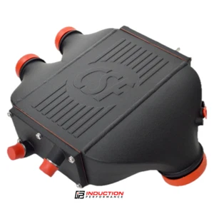 CSF Top Mount Charge Air Cooler Crinkle Black for BMW F80 M3 / F82 F83 M4 / S55 - Picture 1 of 1