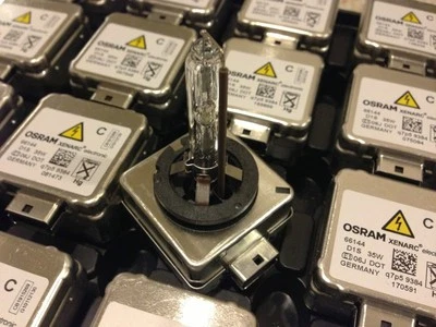 NEW Genuine OEM OSRAM XENARC D1S Headlamp 66144 HID Bulb GM Part# 25911883 - Image 1 of 3