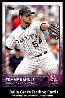 2015 Topps Tommy Kahnle #94 Colorado Rockies Rookie  MLB Baseball  - Image 1 of 2