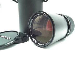 【COME NUOVO】 Olympus OM-SYSTEM Zuiko MC Auto-T 200 mm F4 MF teleobiettivo Giappone 1055 - Foto 1 di 12