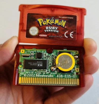 Pokemon Ruby Version Nintendo Game Boy Advance Genuine New Battery GBA NDS PAL - Image 1 of 4