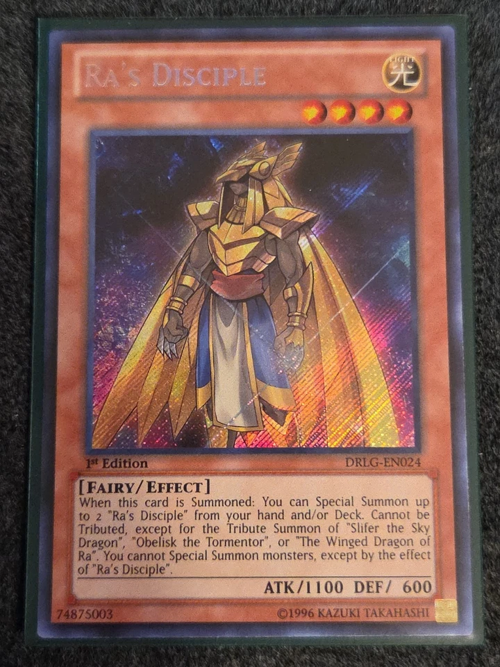 Lightly Played, English - 1 x MTG Ra's Disciple - DRLG-EN024 - Secret Rare - 1st - Image 1 of 1