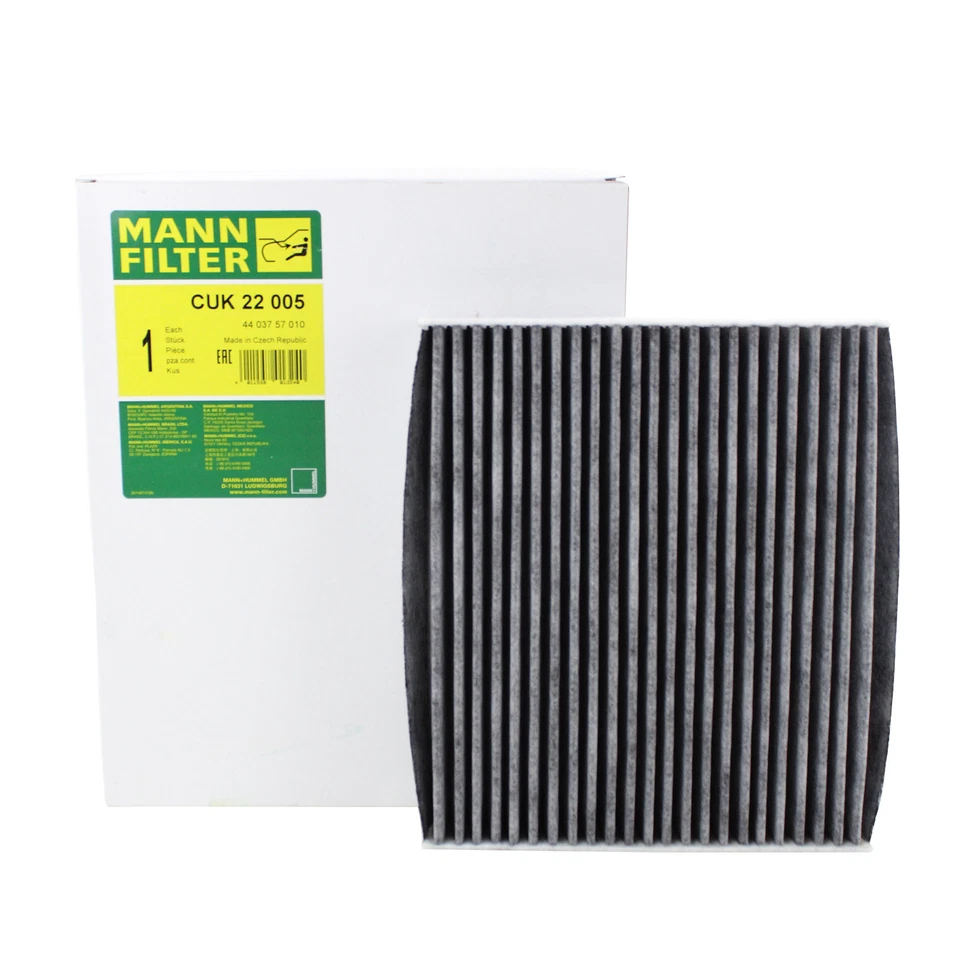 OEM Mann Cabin Air Filter Charcoal CUK22005 For Porsche Panamera 2010-2017 V6 V8 - Image 1 of 4