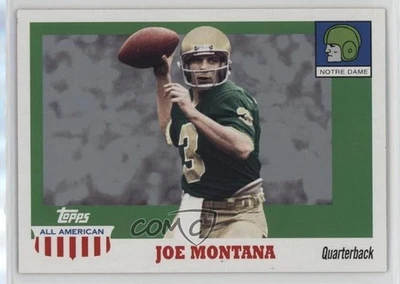 2005 Topps All American Retired Edition Joe Montana #8 HOF - Image 1 of 2