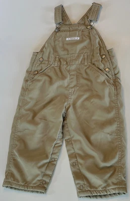 De colección 1999 Baby Gap Exterior Softshell Jersey Forrado Mono Babero Esquí Pantalón 18-24M Foto 1 de 4