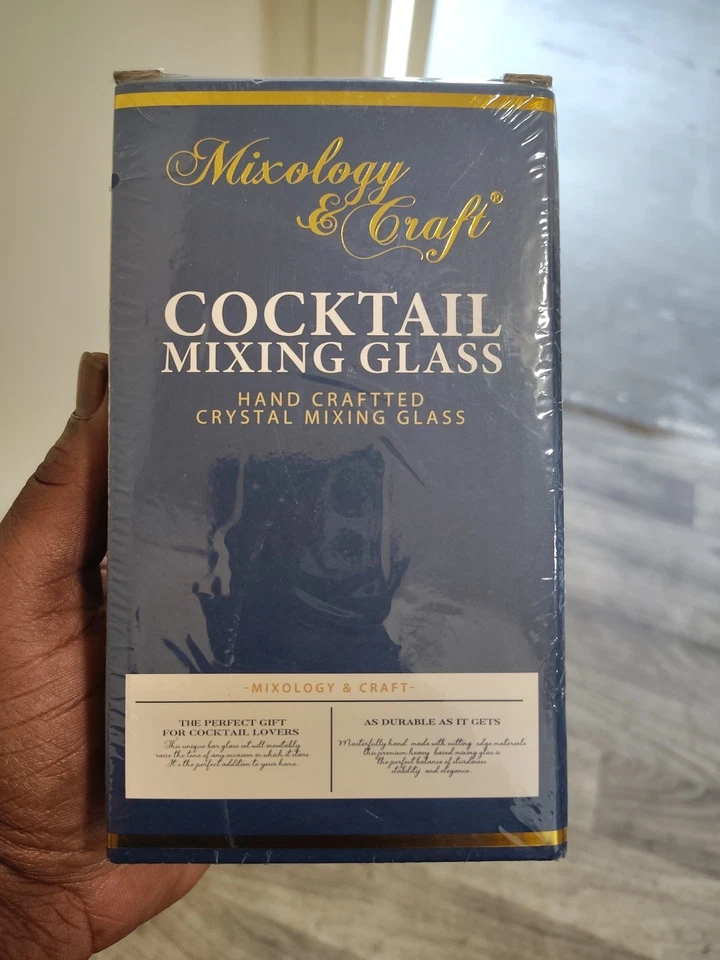 Juego de cócteles Mixology & Craft - Kit de bartender de 7 piezas con juego de vasos mezcladores, ... Foto 1 de 4