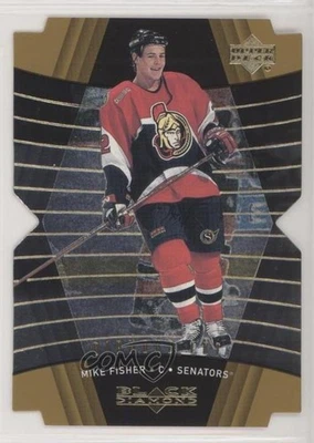 1999-00 Upper Deck Black Diamond Diamond Cut Mike Fisher #61 Rookie RC - Image 1 of 2