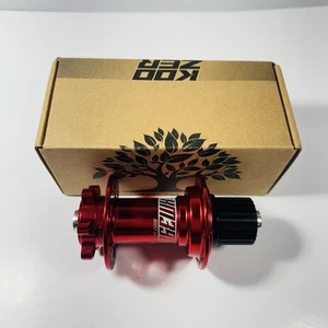 Buje de refuerzo KOOZER XM390 MTB 32 orificios freno de disco de aluminio 6 pernos 72 clics HG/XD/MS - Imagen 1 de 6