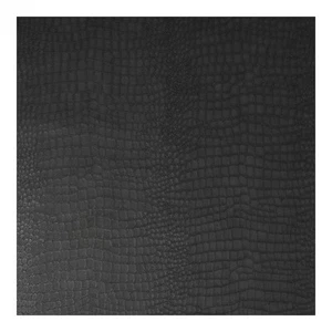 Superfresco Easy Crocodile Skin Effect Black Wallpaper - Picture 1 of 6