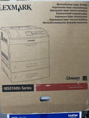Lexmark MS811dn Stampante Monocromatica Laser +secondo cassetto+secondo toner - Immagine 1 di 4