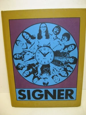 1973 Signer, Lyman Hall High School, Wallingford, Connecticut Yearbook - Image 1 of 4