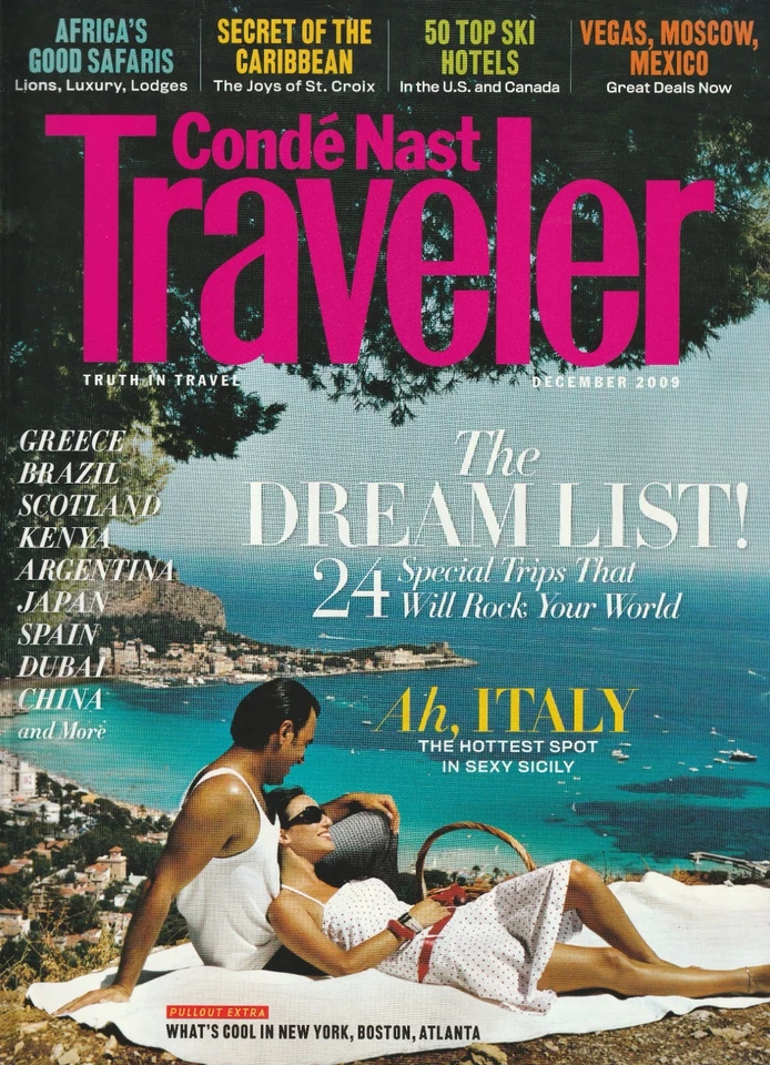 Conde Nast Traveler Magazine December 2009 - Secret of the Caribbean Foto 1 de 1