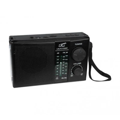 Radio Portátil Bluetooth Solar LTC AM/FM/SW Antena Telescópica LXLTC115UBT - Imagen 1 de 4