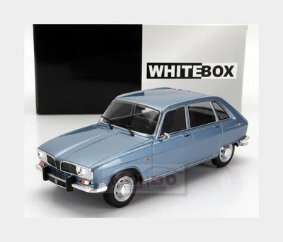 1:24 CAJA BLANCA Renault R16 1965 Azul Met WB124175 Modelo Foto 1 de 2
