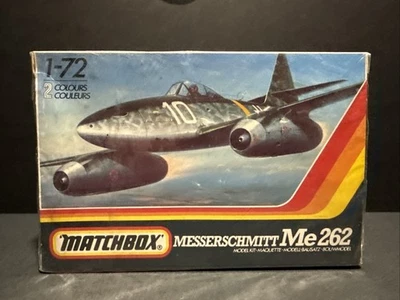 MATCHBOX PK-21 * 1/72 MESSERSCHMITT ME 262 * VINTAGE MODEL KIT * NEW/SEALED * - Image 1 of 4