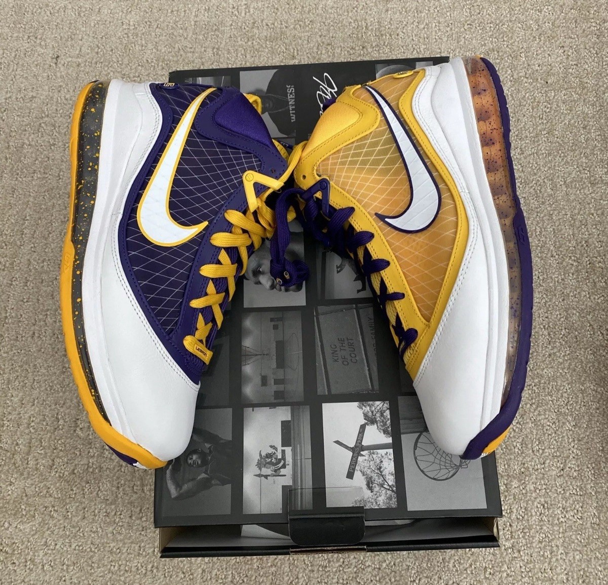 シューズ(男性用) NIKE LEBRON 7 QS \