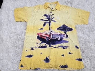 Vintage Woodward Dream Cruise Shirt Pleasant Ridge "S" (Large) Silk Hawaiian - Image 1 of 4
