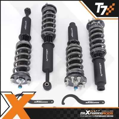 24 Step Damper Coilovers Lowering Kit for Honda Accord 2003-07 Acura TL 2004-08 — 第 1/4 张图片