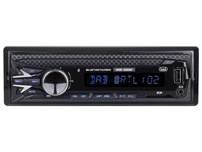 5018522-trevi SCD 5751 DAB Autoradio Dab/dab / FM con RDS Mp3 USB SD Blueto