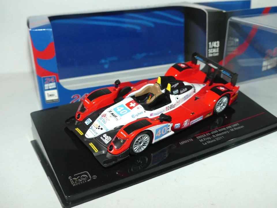 ORECA 03 JUDD BMW N°40 LE MANS 2011 IXO LMM216 1:43 - Photo 1/2