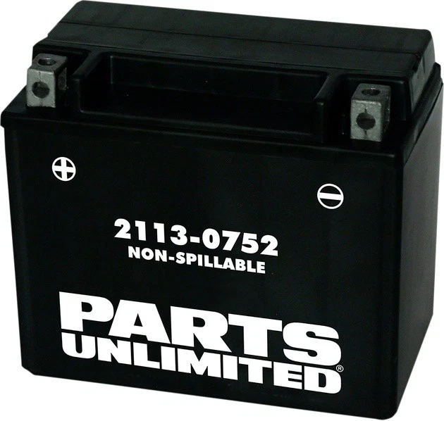 Parts Unlimited AGM Maintenance Free Battery #219444 - Image 1 of 1