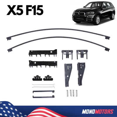KIT REPARACIÓN TECHO CORREDIZO PANORÁMICO TRASERO BMW X5 F15 – JUEGO DE CABLES 18 PIEZAS Foto 1 de 4