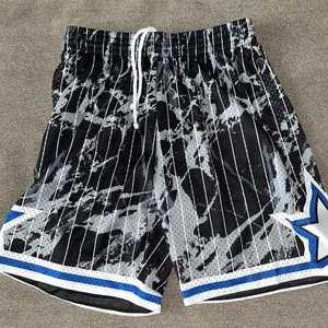 MITCHELL & NESS NBA TEAM MARBLE SWINGMAN SHORTS ORLANDO MAGIC 1994 Size Large - Picture 1 of 6