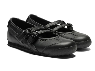 Onitsuka Tiger MEXICO 66 TGRS 1182A660 001 NEGRO/NEGRO Nuevo con Caja fm JPN【Mujer】 Foto 1 de 4