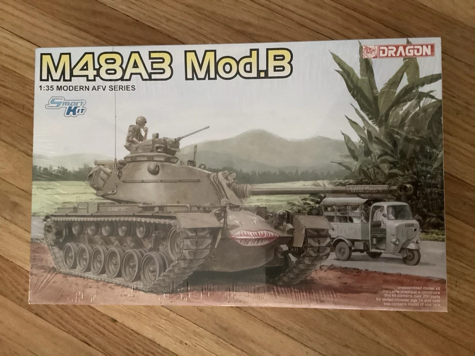 Dragon Mode Smart Kit Modern AFV Series 1/35 Scale M48A3 Mod.B - Image 1 of 1