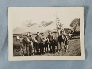 Vintage 1945 Black & White B&W Bailey Bros Circus Small Photo Photograph - Picture 1 of 2