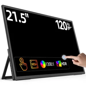 EVICIV Portable Monitor Touchscreen, 21,5 Zoll 120Hz Tragbare Monitore mit VESA - Bild 1 von 8