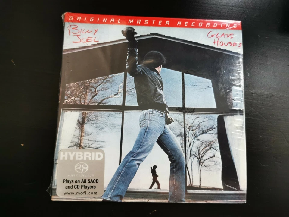 Billy Joel Glass Houses Hybrid SACD Ltd Numbered Mobile Fidelity MFSL NEW SEALED - Image 1 of 3