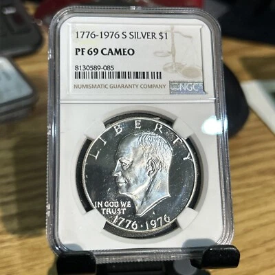 1776-1976 eisenhower silver dollar PF 69 Cameo - Image 1 of 4