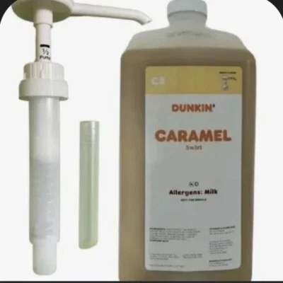 Jarabe de caramelo Dunkin  Foto 1 de 2