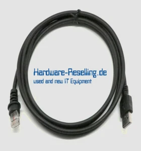 ORIGINALE HONEYWELL ZEBRA 54235B-N-3 cavo USB nero 1,8 m Metrologic MS3580 - Foto 1 di 1