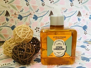 L'OCCITANE 🍋Almond Luminciana Liquid Body & Hand Soap 300ml Limited Edition NEW - Picture 1 of 3