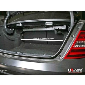 MERCEDES BENZ C200 W204 2008 ULTRA RACING 2 POINTS REAR TRUNK STRUT TOWER BRACE - Picture 1 of 10