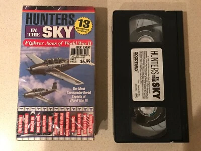 Hunters in the Sky: Fighter Aces of World War II (VHS, 1996) - Image 1 of 3
