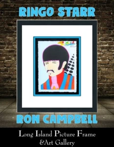Beatles Ringo Starr Yellow Submarine Signed Giclee Ron Campbell CUSTOM FRAMED - Picture 1 of 4