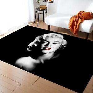 Marilyn Monroe  Rug, Marilyn Sexy Girl Rug, Pop Art, Legend Art, Music Art,Music