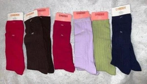 NWT Gymboree Girl's Knee High Socks 5 7 Yrs Shoe 10-13 Brown Fuchsia Lilac Navy - Picture 1 of 7