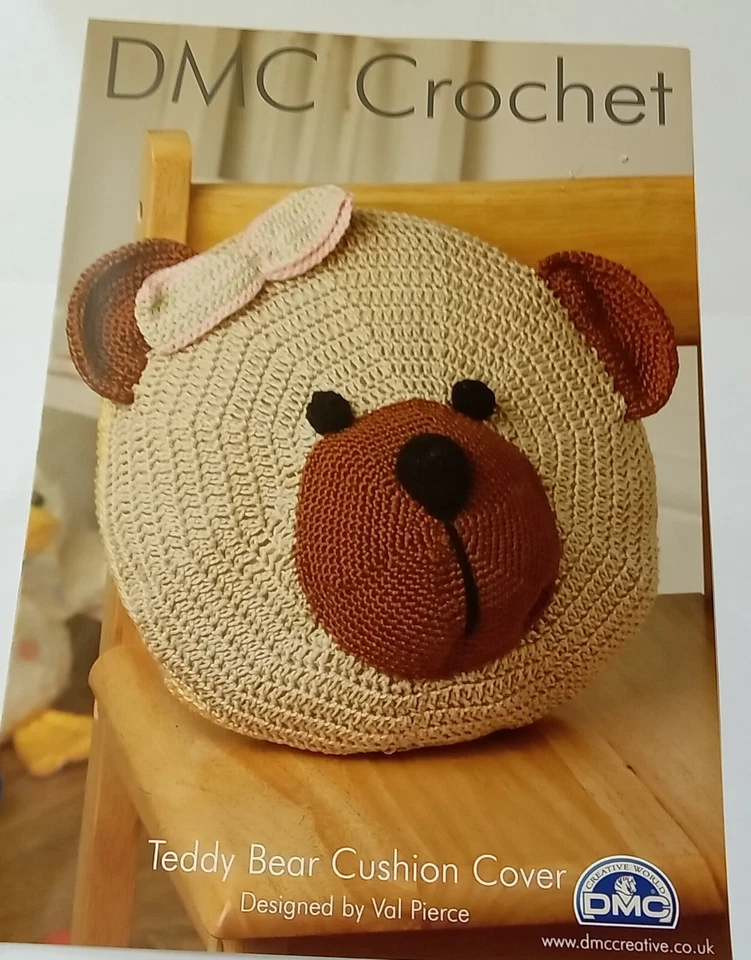 Teddy Bear Cushion Cover Pattern - Image 1 of 1