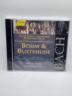 Johann Sebastian Bach Bach: Bohm & Buxtehude (CD) Album New Sealed 0624 Foto 1 de 2