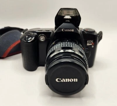 Canon EOS Rebel XS 35mm SLR, w/EF 35-80mm Zoom-Strap-Cap-UV  - Image 1 of 4