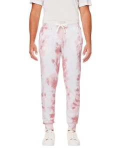 J America Adult Tie Dye Fleece Jogger - 8884JA - Picture 1 of 8
