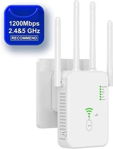 WiFi Booster Wireless Long Range Extender High Speed WiFi Router - Picture 1 of 4